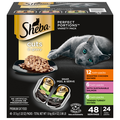 SHEBA Perfect Portions Cuts in Gravy Variety Wet Cat Food - 24 Twin Packs
