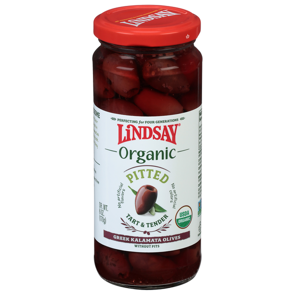 Lindsay Organic Greek Pitted Kalamata Olives