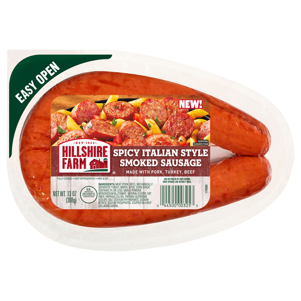 Hillshire Farm Spicy Italian Style Smoked Sausage Rope