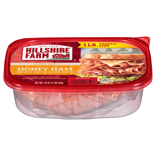 Save on Hillshire Farm Deli Select Ham Honey Ultra Thin Sliced Family