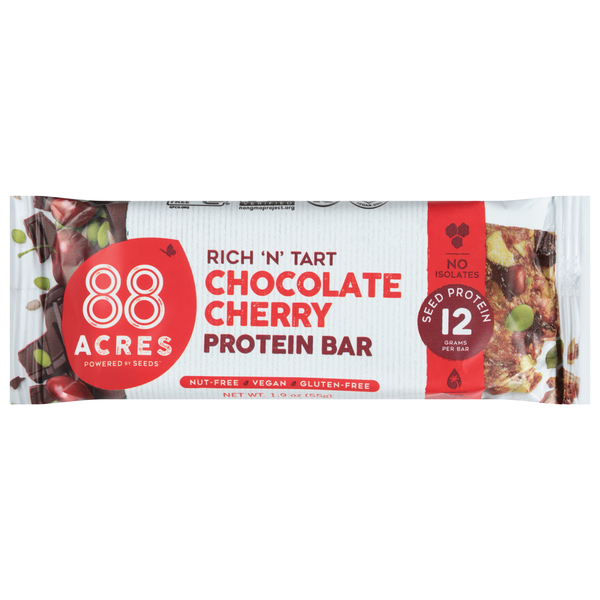 88 Acres Rich 'N' Tart Chocolate Cherry Protein Bar