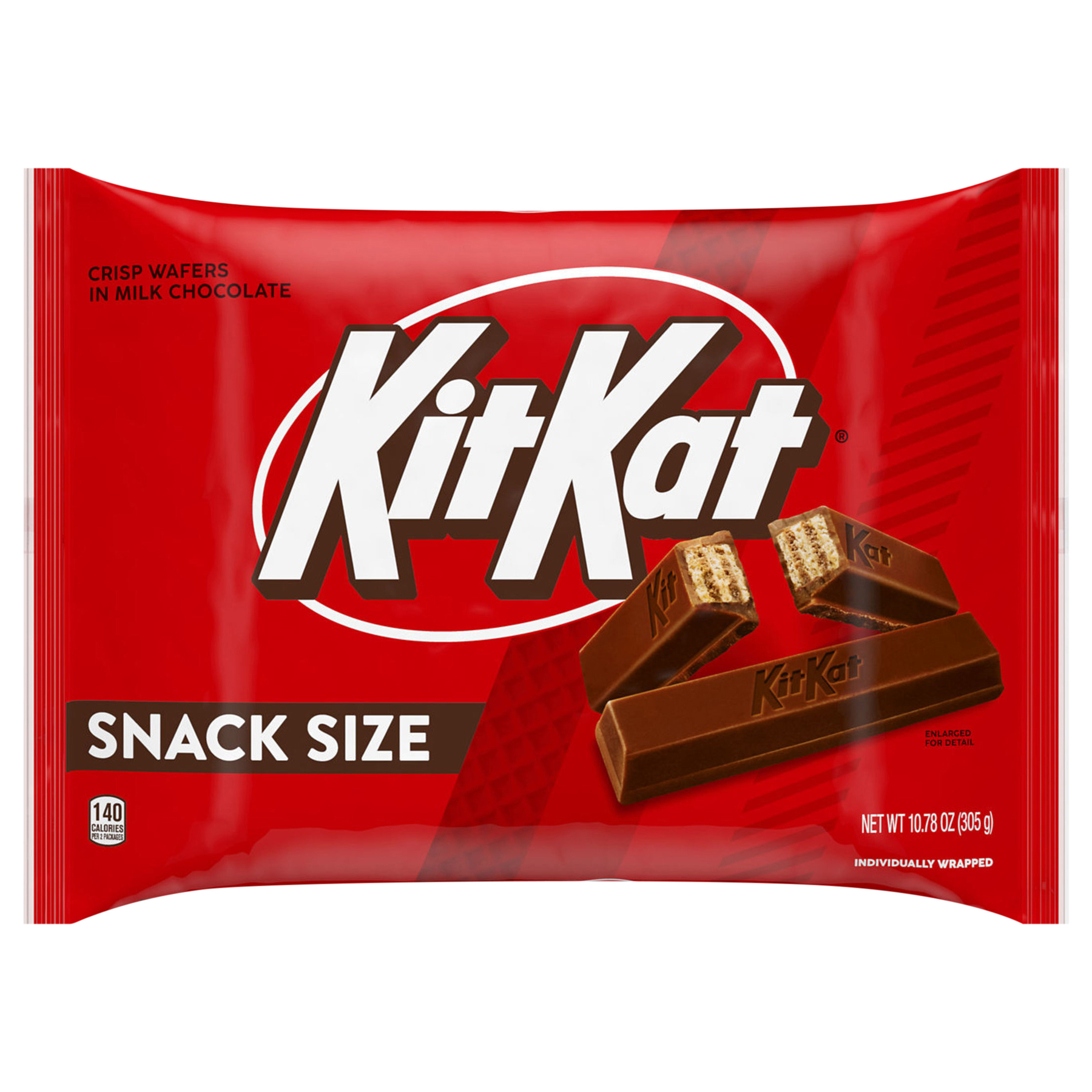 KIT KAT KIT KAT Milk Chocolate Crisp Wafers Candy Bars Snack Size