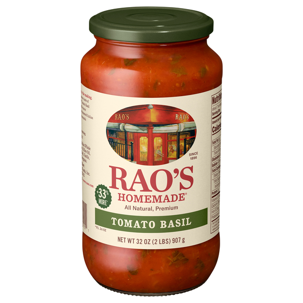 Rao's Homemade All Natural Tomato Basil Pasta Sauce
