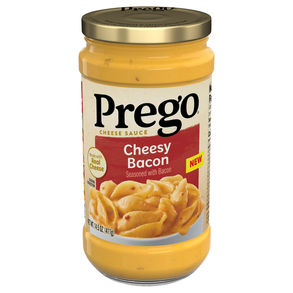 Prego Cheesy Bacon Cheese Pasta Sauce