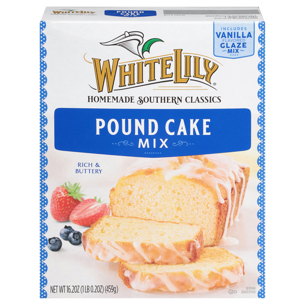 White Lily Pound Cake Mix