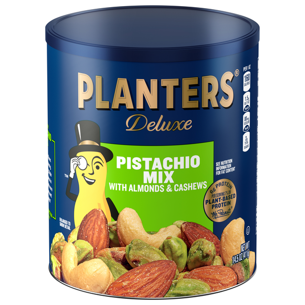 Planters Deluxe Pistachio Mix with Almonds & Cashews