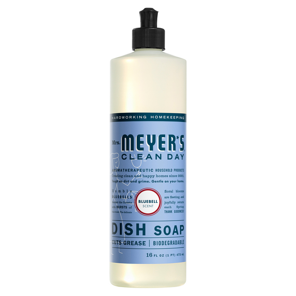 Mrs. Meyer's Clean Day Bluebell Scent Liquid Dish Soap