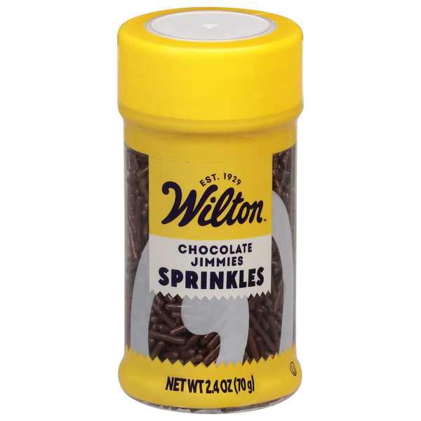 Wilton Chocolate Jimmies Sprinkles