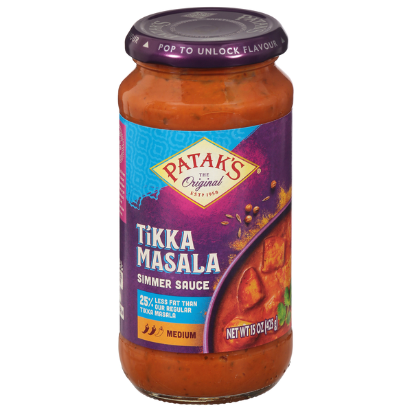 Patak's Medium Tikka Masala Simmer Sauce