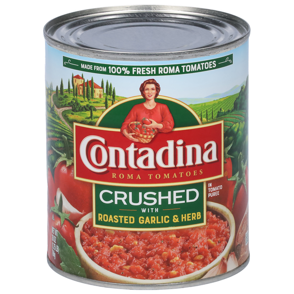 Contadina Crushed Tomatoes with Roasted Garlic