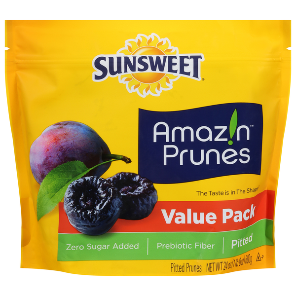 Sunsweet Pitted Amazin Prunes Value Pack