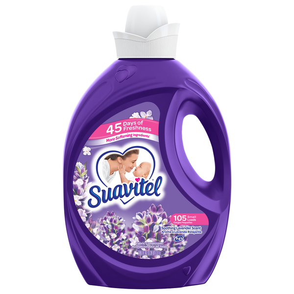 Suavitel Soothing Lavender Liquid Fabric Softener