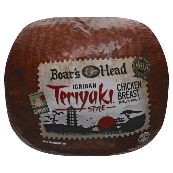 Boar's Head Deli Bold Ichiban Teriyaki Style Chicken Breast (Reg Sliced)