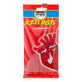 Paskesz Strawberry Sour Belts Chewy Candy