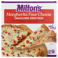 Milton's Gluten Free Thin Cauliflower Crust Margherita Four Cheese Pizza