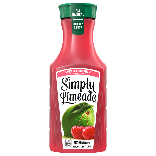 Simply Limeade with Cherry
