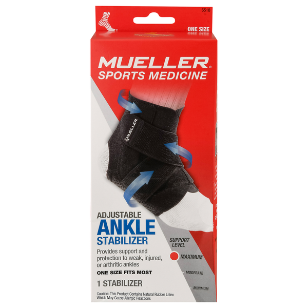 Mueller Adjustable Ankle Stabilizer Black