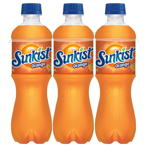 Sunkist Orange Soda - 6 pk