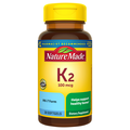 Nature Made 100mcg Vitamin K2 Softgels