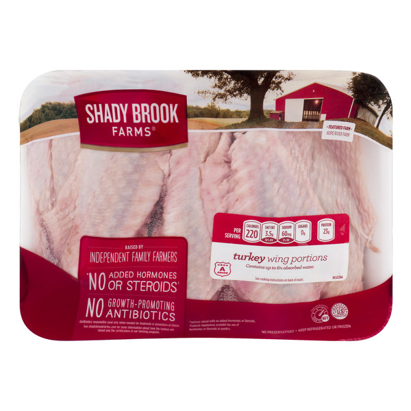 Save On Shady Brook Farms Turkey Wing Portions Fresh Order Online 