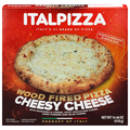 Italpizza Wood Fired Cheesy Cheese Pizza Frozen
