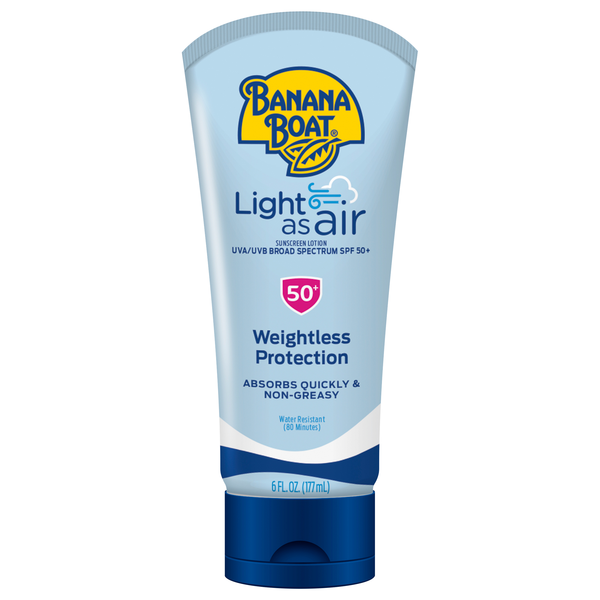 Banana Boat Light As Air Sunscreen Lotion SPF 50+