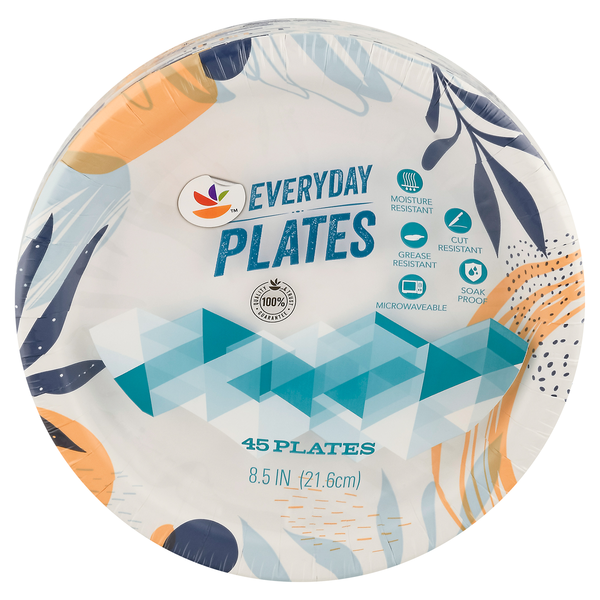Save on Stop & Shop Everyday Paper Plates 8.5 Inch Order Online