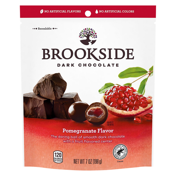 Save on Brookside Dark Chocolate Covered Fruit Pieces Pomegranate Order