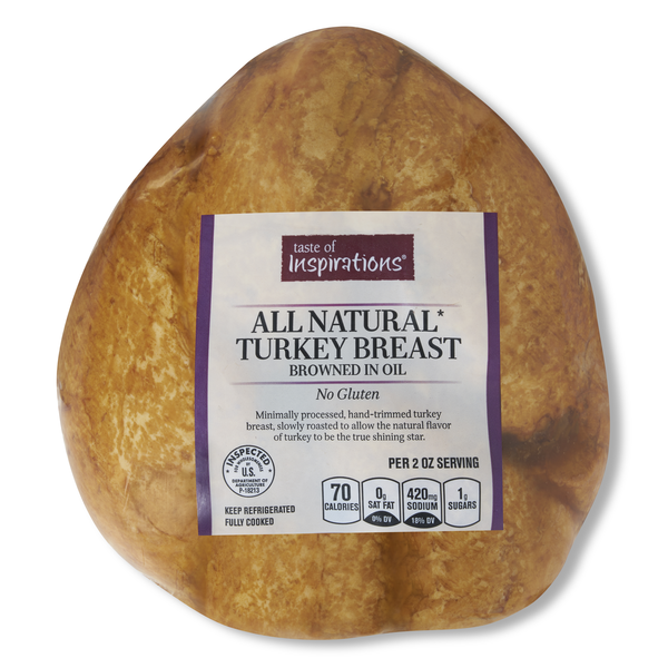 Taste of Inspirations All Natural Turkey Breast (Regular Sliced)