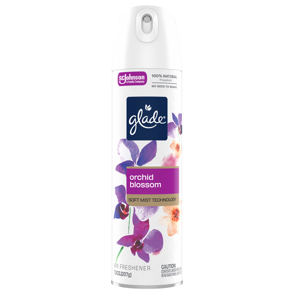 Glade Soft Mist Orchid Blossom Air Freshener Aerosol Spray