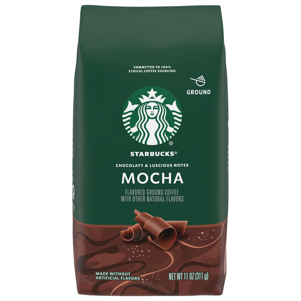Starbucks Mocha Flavored Medium Roast Ground Coffee