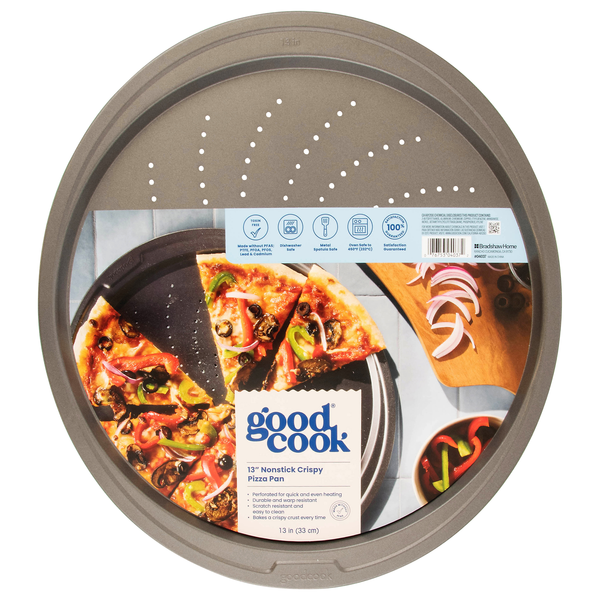 GoodCook Nonstick Crispy Pizza Pan 13 Inch