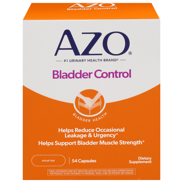 AZO Bladder Control with Go-Less Capsules