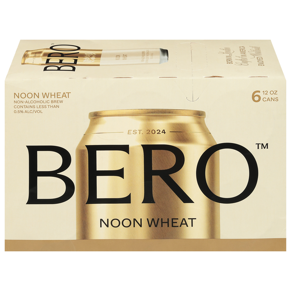 Bero Non-Alcoholic Noon Wheat Beer - 6 pk