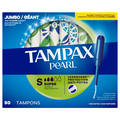 Tampax Pearl Unscented Super Tampons