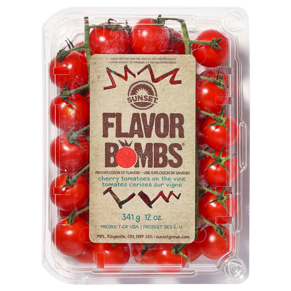 Sunset Flavor Bombs Cherry Tomatoes On The Vine
