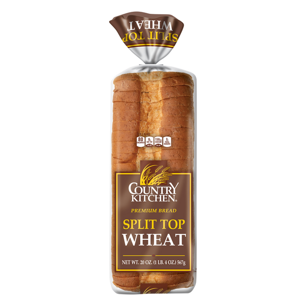 Country Kitchen Premium Split Top Wheat Sliced Bread