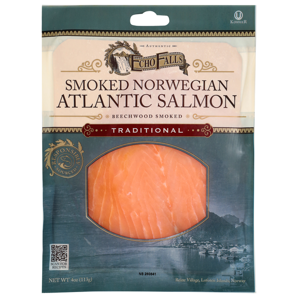 Echo Falls Smoked Norwegian Atlantic Traditional Salmon
