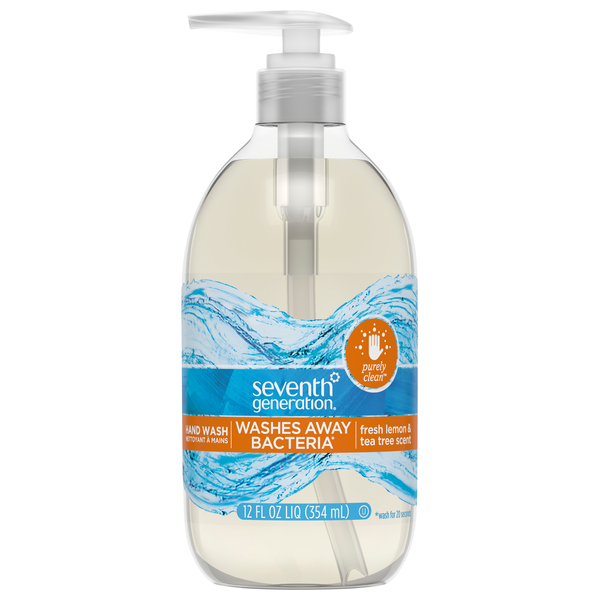 Seventh Generation Fresh Lemon & Tea Tree Scent Hand Soap Pump