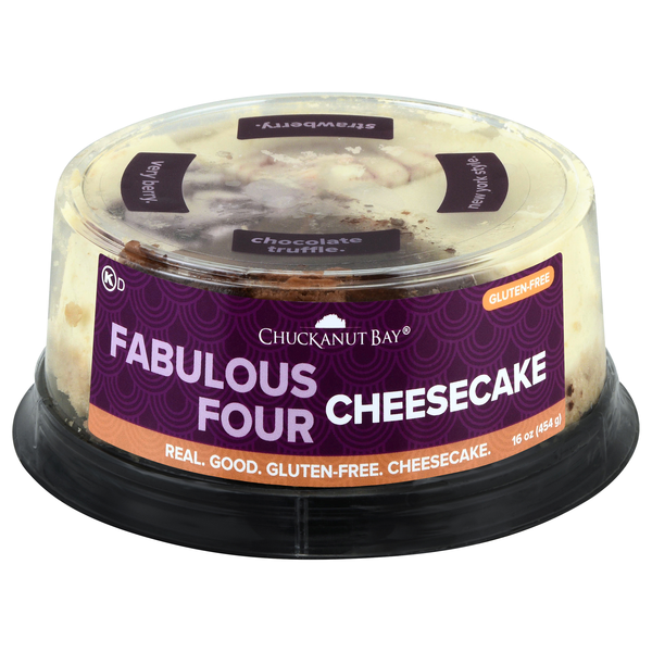 Chuckanut Bay Fabulous Four Variety Cheesecake