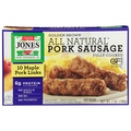 Jones Dairy Farm Golden Brown Maple Pork Breakfast Sausage Links - 10 ct