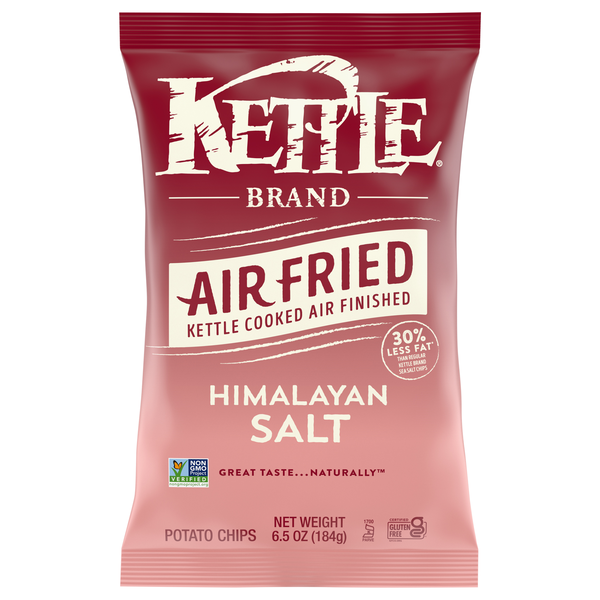 Kettle Brand Gluten Free Himalayan Salt Air Fried Potato Chips