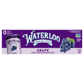 Waterloo Grape Sparkling Water - 12 pk