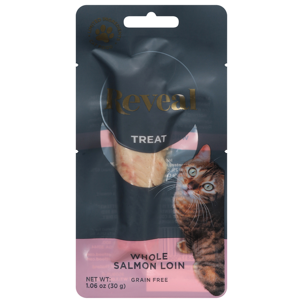 Reveal Grain Free Whole Salmon Loin Cat Treat