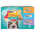Friskies Tasty Treasures Prime Filets Variety Adult Wet Cat Food - 12 ct