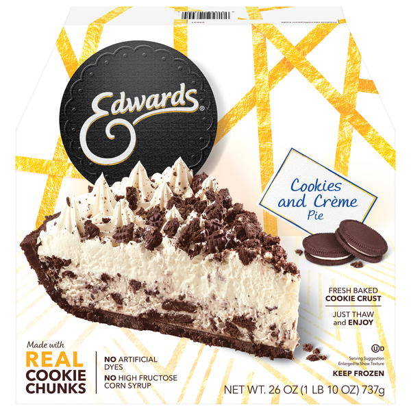 Edwards Cookies & Creme Pie Frozen