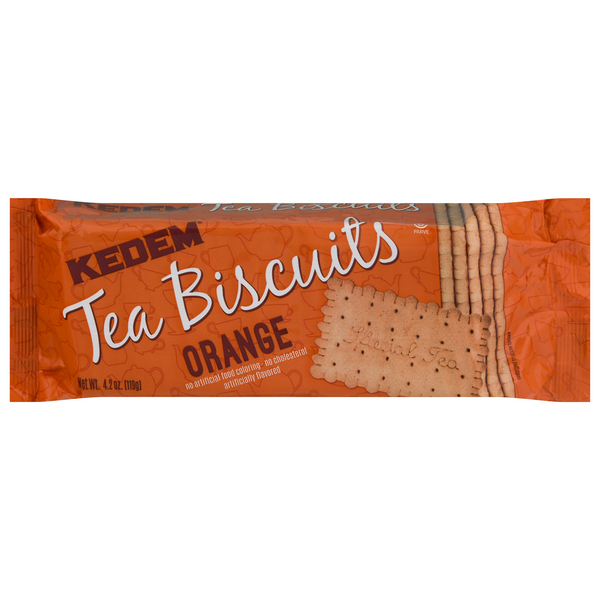 Kedem Tea Biscuits Orange Flavor
