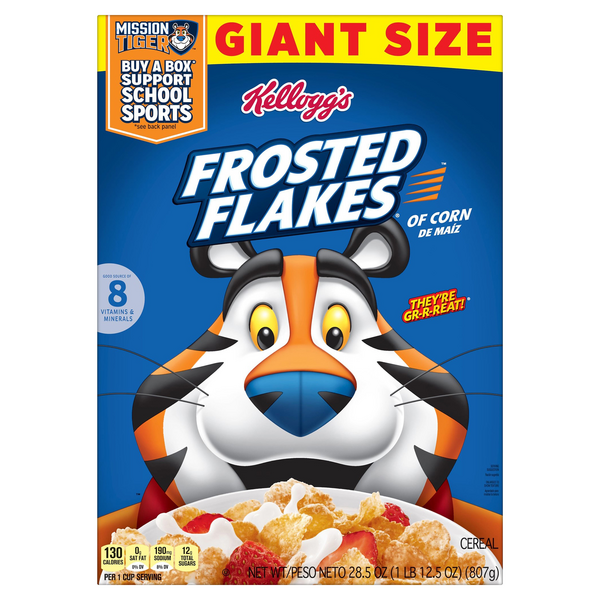 Save on Kellogg's Frosted Flakes Cereal Giant Size Order Online