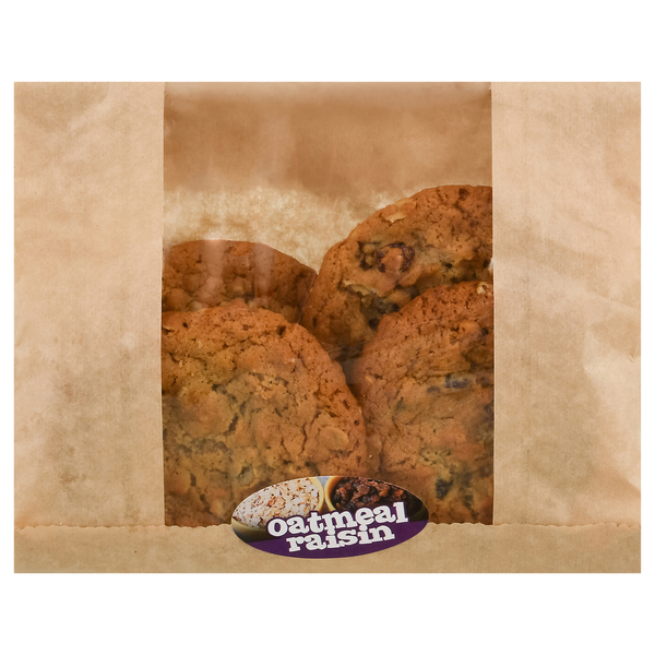 Our Brand Bakery Oatmeal Raisin Cookies - 4 ct