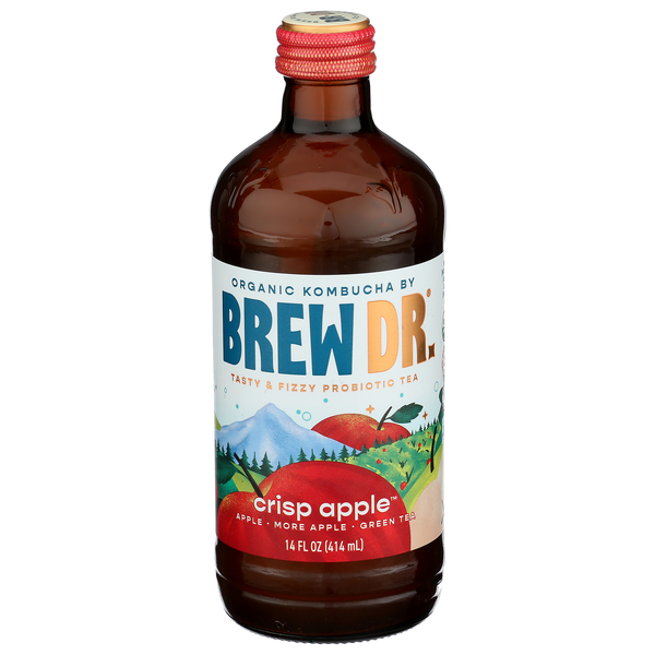 Brew Dr. Organic Crisp Apple Kombucha